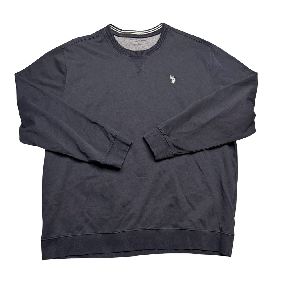 ✨🖤 U.S. Polo Assn. Classic Crewneck Sweatshirt Black 3XL 🖤✨